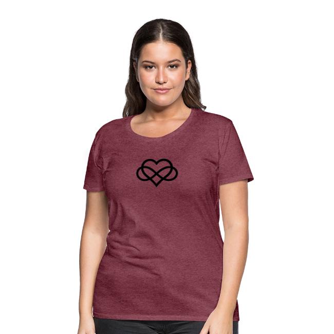 Infinity Heart (black)