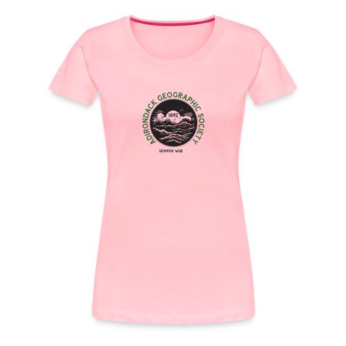Adirondack Geographic Society Logo - Women's Premium T-Shirt