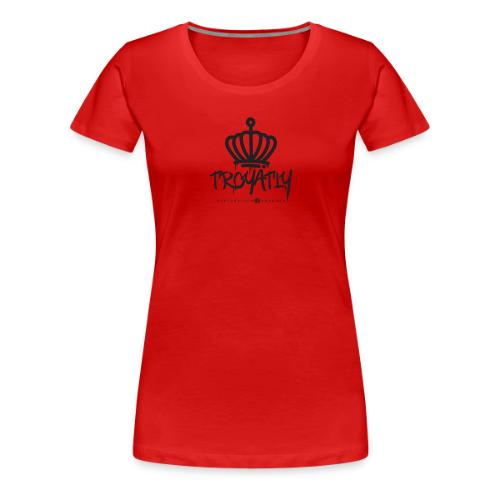 RO Troyalty Tag Dark - Women's Premium T-Shirt
