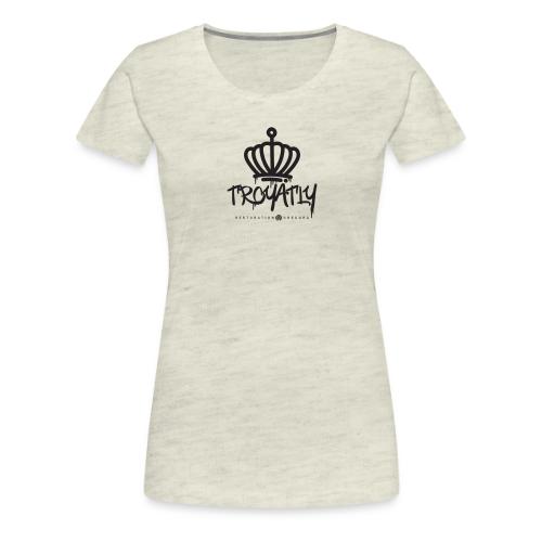 RO Troyalty Tag Dark - Women's Premium T-Shirt