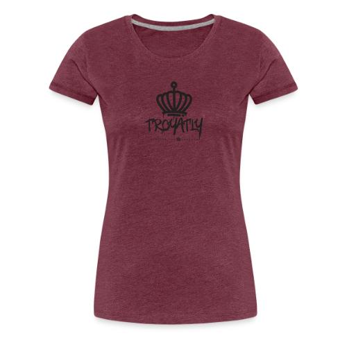 RO Troyalty Tag Dark - Women's Premium T-Shirt