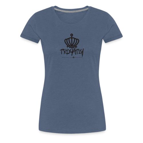 RO Troyalty Tag Dark - Women's Premium T-Shirt