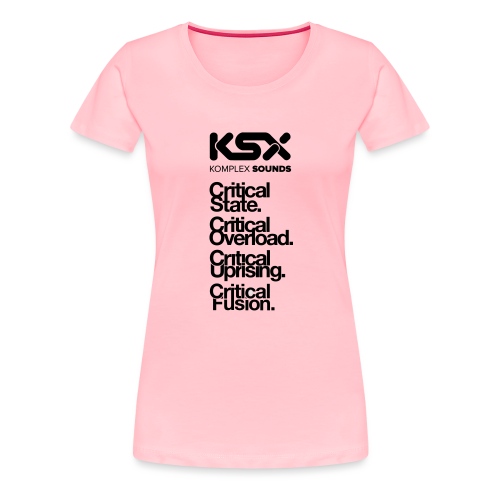 étiquettes Komplex - T-shirt premium pour femmes