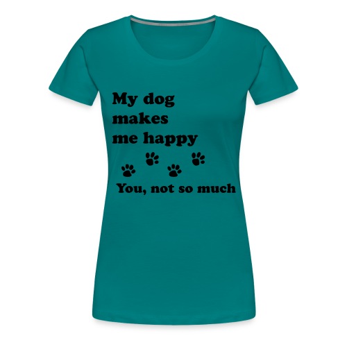 love dog 2 - Women's Premium T-Shirt