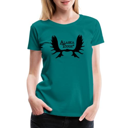 Alaska Hoodie Moose Design - Women's Premium T-Shirt