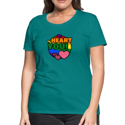 My Heart To You! I love you - printed clothes - Women's Premium T-Shirt