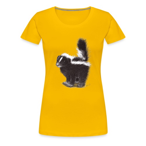Cool cute funny Skunk - Women's Premium T-Shirt