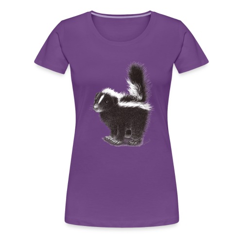 Cool cute funny Skunk - Women's Premium T-Shirt