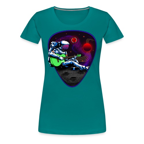 Space Guitarist - Women's Premium T-Shirt