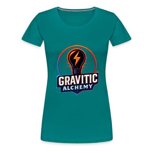 Gravitic Alchemy Logo - Women's Premium T-Shirt