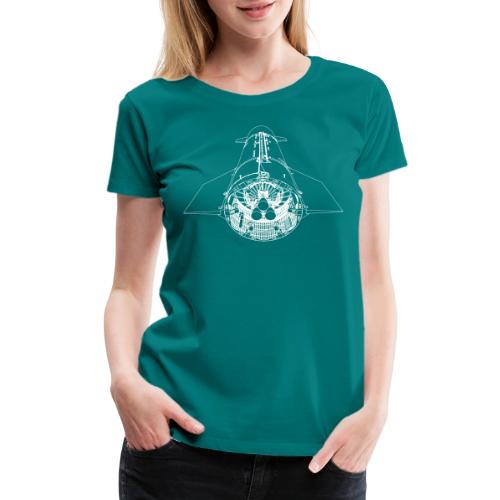 To Mars by NEOPORK White Version - Women's Premium T-Shirt