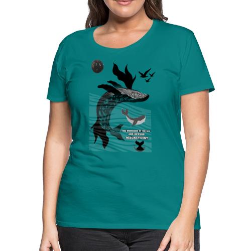 The Wonders Of The Sea - Women's Premium T-Shirt