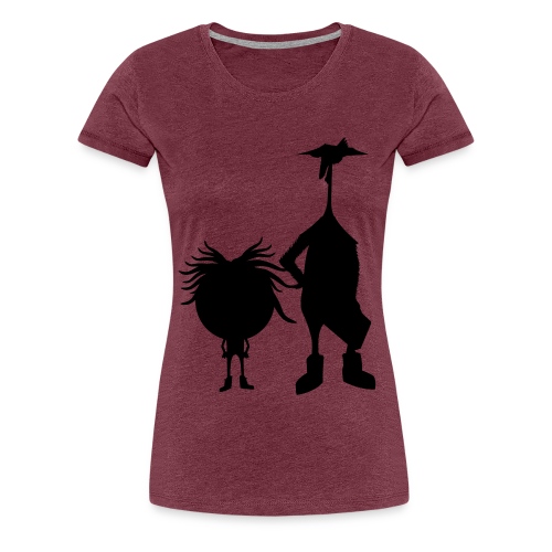Official The Chicken and The Egg Design - Women's Premium T-Shirt