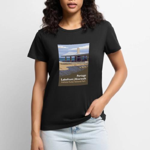 Portage Lakefront | Indiana Dunes National Park - Women's Premium T-Shirt