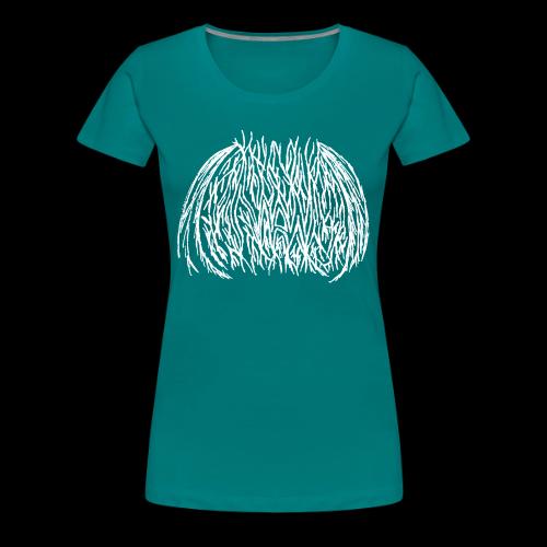 Nyan Black Metal logo - Women's Premium T-Shirt