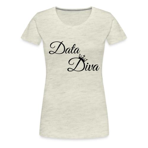 Data Diva (Light) - Women's Premium T-Shirt