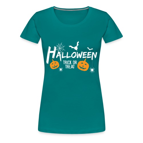 Halloween Trick or Treat - Women's Premium T-Shirt