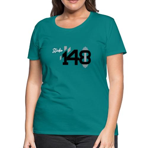 Studio 148 White Logo - Women's Premium T-Shirt