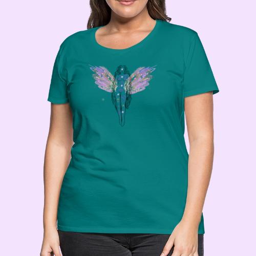 Angel Moon Goddess - Fairytale Design - Women's Premium T-Shirt