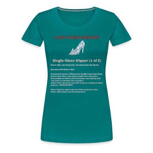 Lost Glass Slipper - Women's Premium T-Shirt