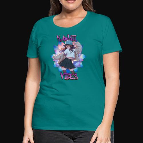 Kawaii Vibes - Women's Premium T-Shirt