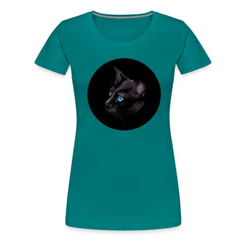 Black Cat - Women's Premium T-Shirt
