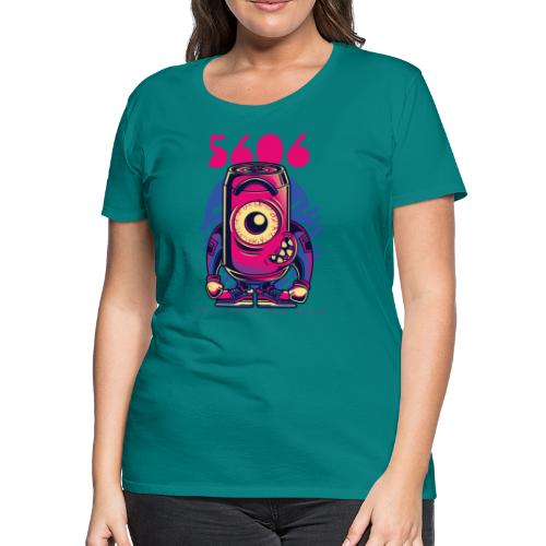Monster Pop Can - Women's Premium T-Shirt
