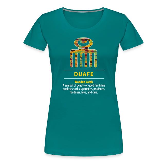 Duafe - Wooden Comb Adinkra Symbol