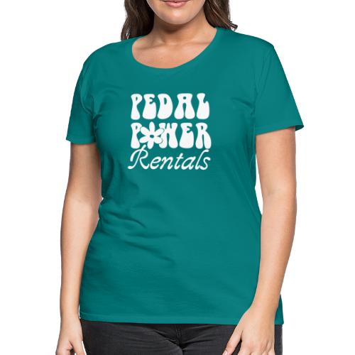 Pedal Power Rentals | Indiana Dunes - Women's Premium T-Shirt