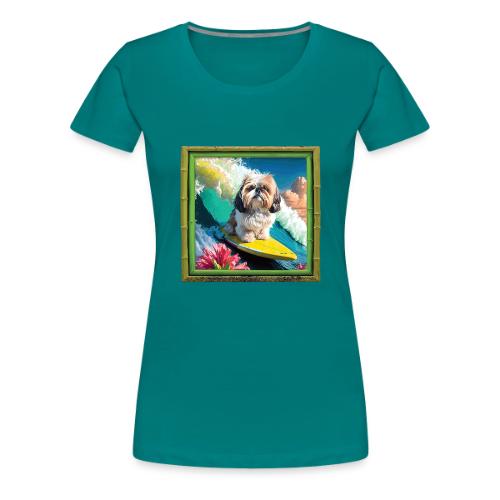 Shih Tzu Bamboo - Women's Premium T-Shirt