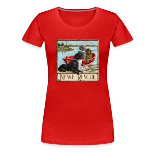 NCA Newfoundland Dog Rescue Gear - Women's Premium T-Shirt