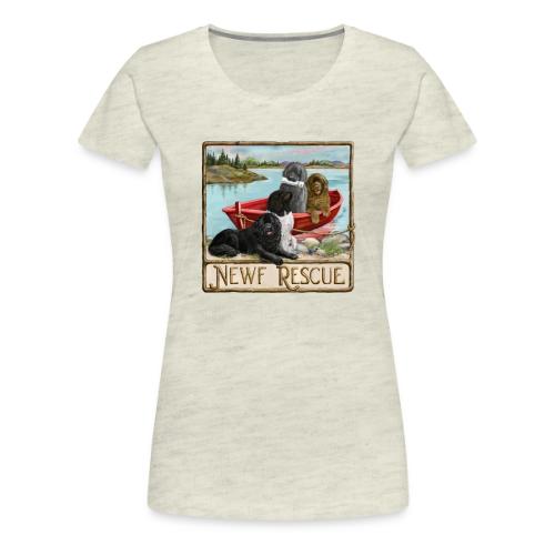 NCA Newfoundland Dog Rescue Gear - Women's Premium T-Shirt
