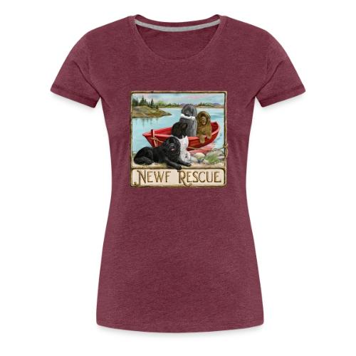NCA Newfoundland Dog Rescue Gear - Women's Premium T-Shirt