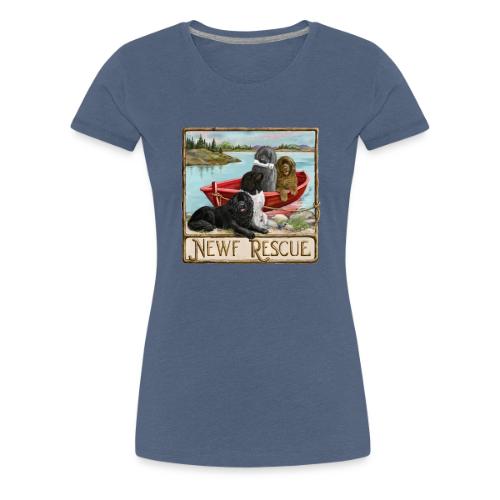 NCA Newfoundland Dog Rescue Gear - Women's Premium T-Shirt