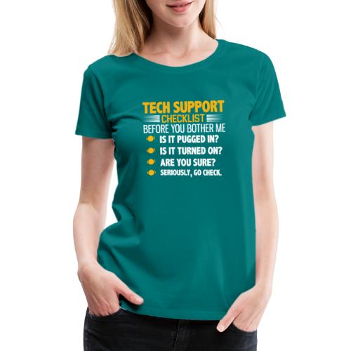 Computer Repair Hourly Rate funny saying quote - Women's Premium T-Shirt