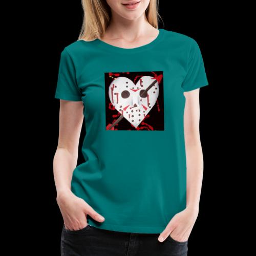 Jason Voorhees Heart - Women's Premium T-Shirt
