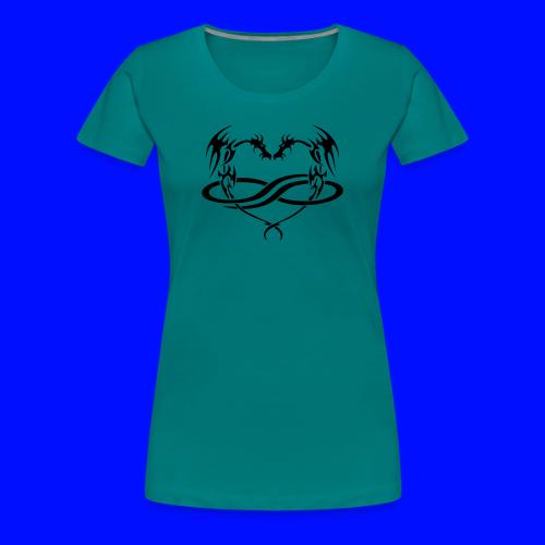 Polydragon (black) - Women's Premium T-Shirt