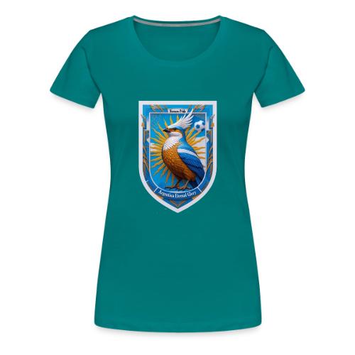 Argentina Hornero Pride T Shirt, Football Gift - Women's Premium T-Shirt