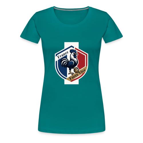 France Rooster T-Shirt, Bleu-Blanc-Rouge gift - Women's Premium T-Shirt