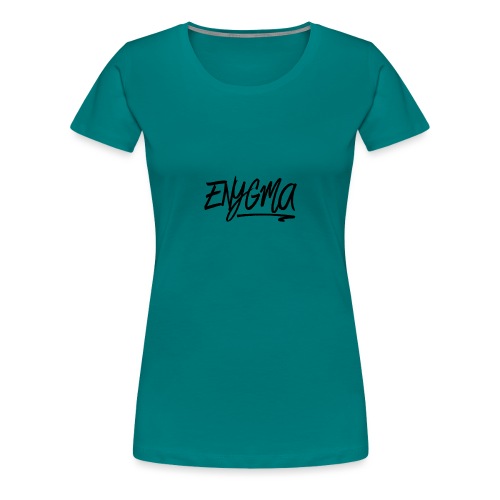 Enygma Black Original - Women's Premium T-Shirt