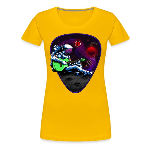 Space Guitarist - Women's Premium T-Shirt