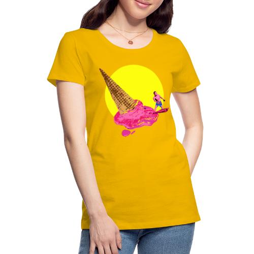 ice cream surfer - Women's Premium T-Shirt