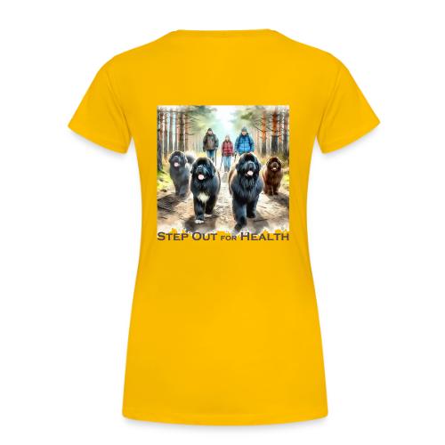 Step Out for Health - Women's Premium T-Shirt