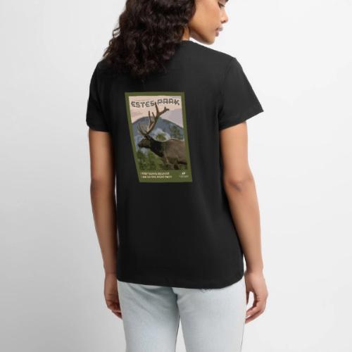 ESTES PARK POSTER - Women's Premium T-Shirt