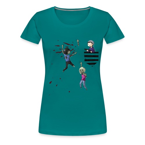 MRH Zombie Hunter - Women's Premium T-Shirt
