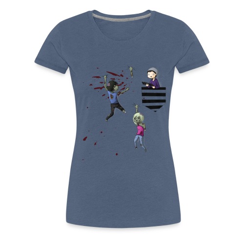 MRH Zombie Hunter - Women's Premium T-Shirt