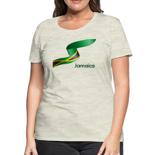 Jamaica Ribbon - Women's Premium T-Shirt