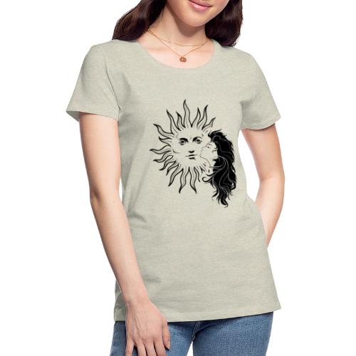 Mystical Girl & Sun - Women's Premium T-Shirt