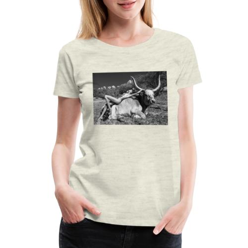 Europe & Jupiter (2021 Year of White Ox) - Women's Premium T-Shirt