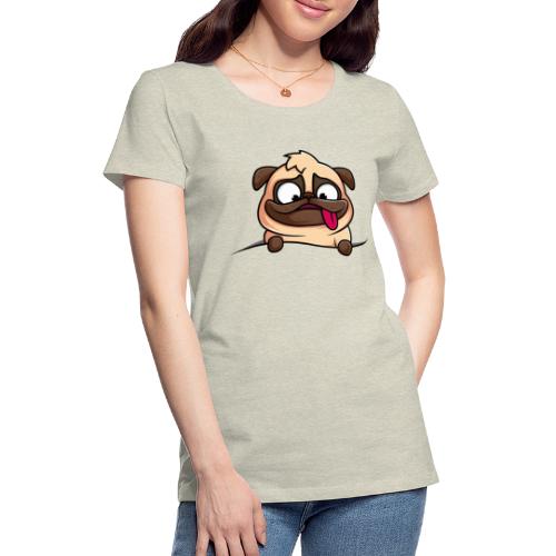 Happy lil Pug - Women's Premium T-Shirt